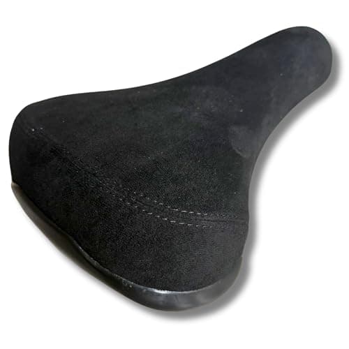 Image of Premium Wheelie Bike Saddle – Flannelette Memory Foam Seat, Universal Fit, Lightweight & Durable – Perfect for Trick Riding & Everyday Comfort BMX