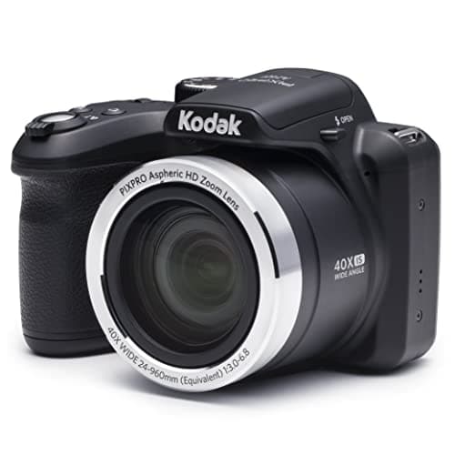 Image of Kodak PIXPRO Astro Zoom AZ401-BK 16MP Digital Camera with 40X Optical Zoom and 3" LCD (Black)