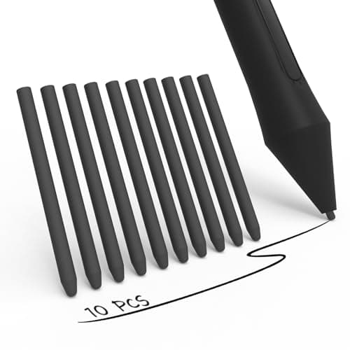 Image of SSS·GRGB 10 Pack Replacement Felt Nibs/Tips for Wacom Pens, Standard Pen Nibs Fit Wacom Bamboo Intuos Pens CTL460, CTH460, CTH461, CTH661, CTH-480, CTH-480S, CTL471, CTL472, CTL671, and More