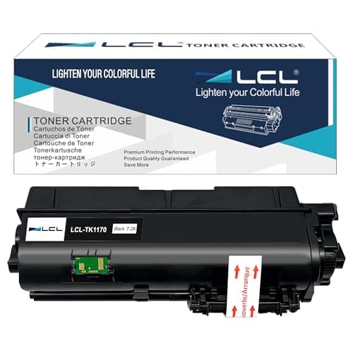 Image of LCL TK-1170 Toner Cartridge Replacement for Kyocera TK1170 TK-1170 for Kyocera Ecosys M2540dn M2040dn M2640idw (1 Black)