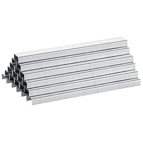 Image of meite T50 Staples, Type 140/6 mm Heavy Duty Staples for Staple Gun, 1,512 Counts, Galvanized, 10.5 mm Crown, Compatible with T50/140 Staple Gun, Ideal for Upholstery, Furniture