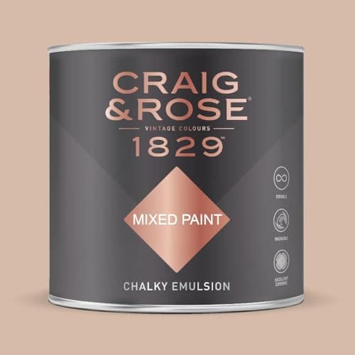 Image of Paint Stop CRAIG & ROSE 1829 CHALKY EMULSION FRESH PLASTER 750ML