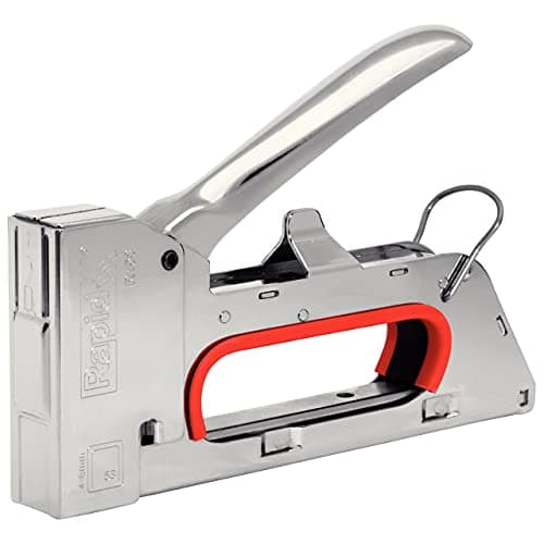 Image of Rapid Heavy Duty Manual Staple Gun PRO R153 for No. 53 Staples, Upholstery Staple Gun with Ergonomic Handle, All-Steel Construction, and Easy Loading System, Made In Sweden (20511050), Metal