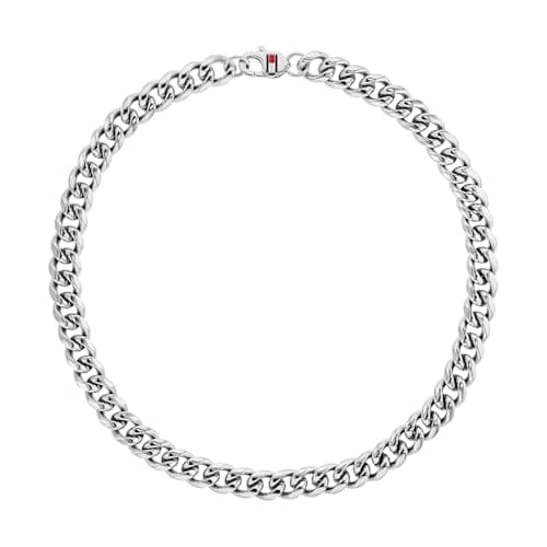 Image of Tommy Hilfiger Jewelry Men's Chain Necklace in Stainless Steel - 2790604