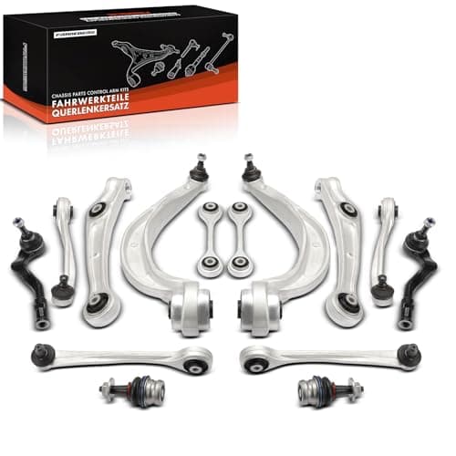 Image of Frankberg 14x Control Arm Kit Front Left Right Compatible with A4 Avant 8K5 Q5 8RB A4 8K2 A5 8T3 A5 Sportback 8TA Replace# 8K0407510A