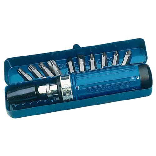 Image of Draper Expert 12 Piece Impact Screwdriver Set | Manual Impact Driver with 10 Bits | Forward/Reverse Functionality | 22322