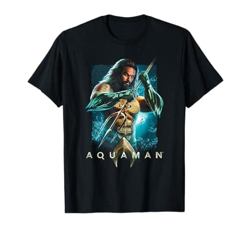 Image of Aquaman Movie Trident T-Shirt T-Shirt