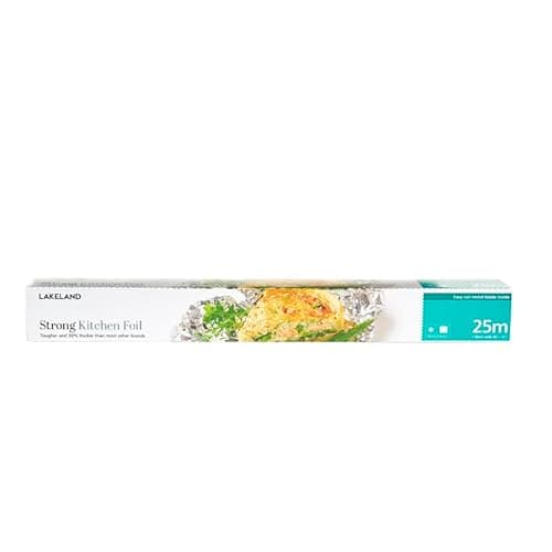 Image of Lakeland Extra-Strong Foil 50cm x 25m – Extra Wide 30% Thicker Than Most Other Brands
