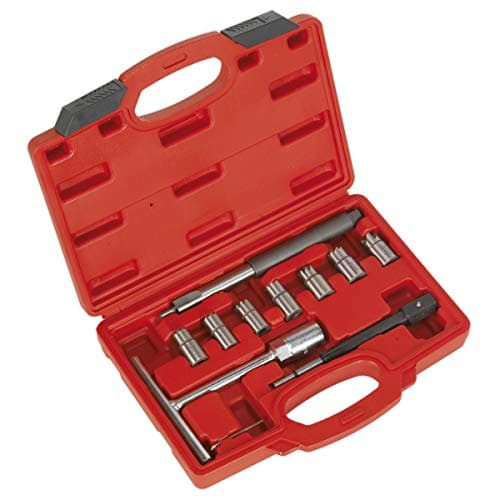 Image of Sealey Vs2055 Diesel Injector Seat Cleaner Set 7Pc