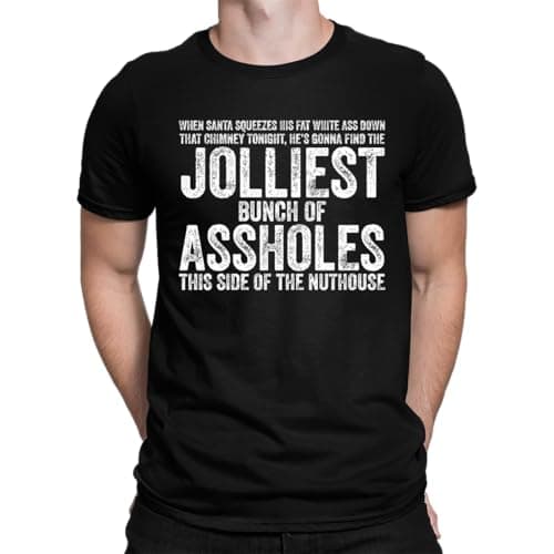 Image of Funny Clark Griswold Saying - Christmas Men's T-Shirt, black, XL