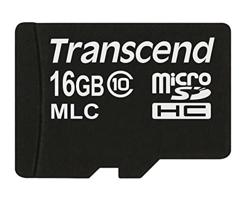 Image of Transcend 16GB MicroSDHC Memory Card Class 10 TS16GUSDC10M