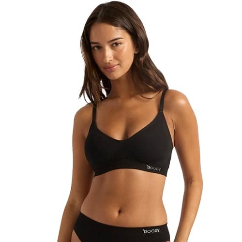 Image of Boody Wireless T-Shirt Bra - Black/M