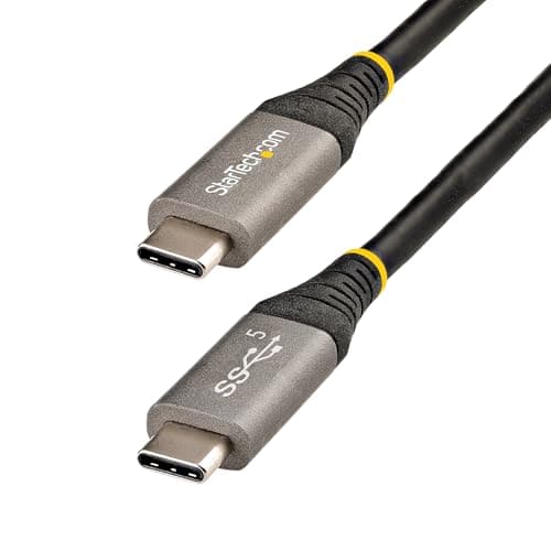 Image of Startech.Com 2M 5Gbps Usb C Cable 100W 5A Power Delivery Charging