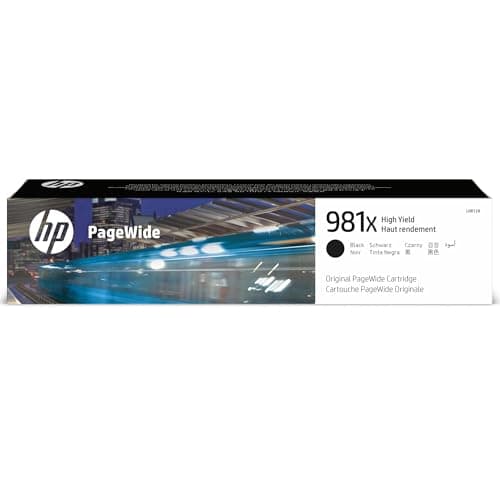 Image of HP L0R12A 981X High Yield Original PageWide Cartridge, Black, Single Pack