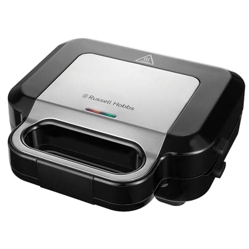 Image of Russell Hobbs Sandwich Maker 3 in 1 Creations (Waffle maker, panini press or grill, 3 removable plates with non-stick coating, dishwashersafe parts, BPA free) 26810