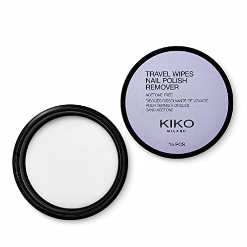 Image of KIKO Milano Nail Polish Remover Wipes | Acetone-Free Nail Polish Remover Wipes