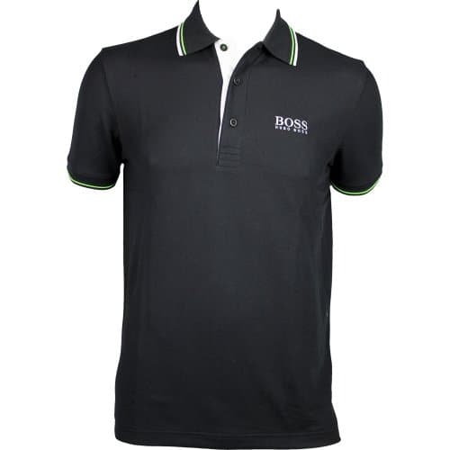 Image of BOSS Men's Paddy Pro Polo Shirt, Black (1), X-Large