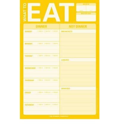 Image of ({KNOCK KNOCK PADS: WHAT TO EAT PAD}) [{ By (author) Knock Knock }] on [March, 2004]
