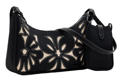 Image of Desigual cross body bag shoulder bag Sybilla Medley Crossbody Bag Black