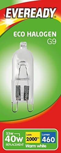 Image of Eveready Eco Halogen G9 220-240v Capsule 33w