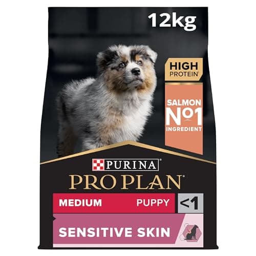 Image of PRO PLAN® Medium Puppy Sensitive Skin Dry Dog Food with Salmon 12kg