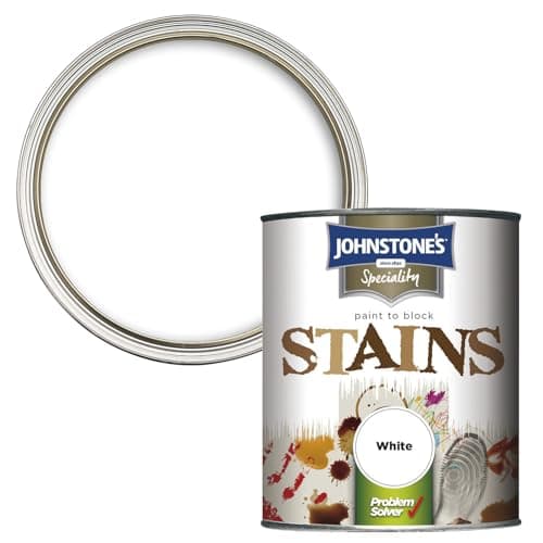 Image of Johnstone's Paint to Block Stains - White 750ml