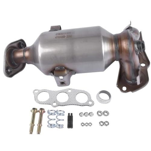 Image of Front Catalytic Converter AP02 Catalytic Converter Kit Fit For Citroen C1 Fit For Peugeot 107 Fit For Toyota Aygo 1.0 12V EURO 4/3 0342.K0,0342.K3,0342.K8,0342.L5(EURO 4)
