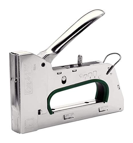 Image of Rapid Heavy Duty Manual Staple Gun PRO R34 for No. 140 Staples, DIY Staple Gun with 3-Step Force Adjuster, Easy Squeeze Trigger, and Ergonomic Handle, Made In Sweden (10595721)
