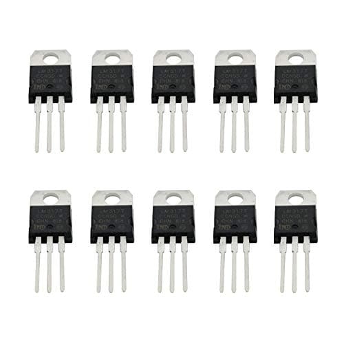Image of 10PCS LM317T LM317 Adjustable Three Terminal Voltage Regulator TO-220 Transistor Output 1.5A 1.2V To 37V