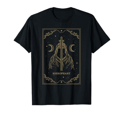 Image of The Hierophant Tarot Card, Tarot Reading, Psychic Readings T-Shirt