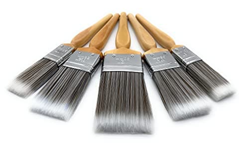 Image of Maxim Precision Synthetic 5-Brush Set - for all Paints & Varnishes