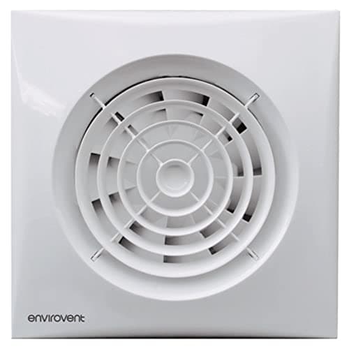 Image of Envirovent SIL100 Silent-100 Axial Silent Extractor Fan Axial 100 mm / 4 Inch Timer Model (White)