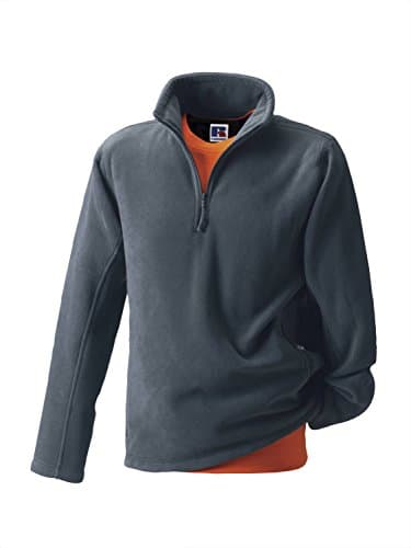 Image of Russell Europe 1/4 Zip Outdoor Fleece - French Navy - S
