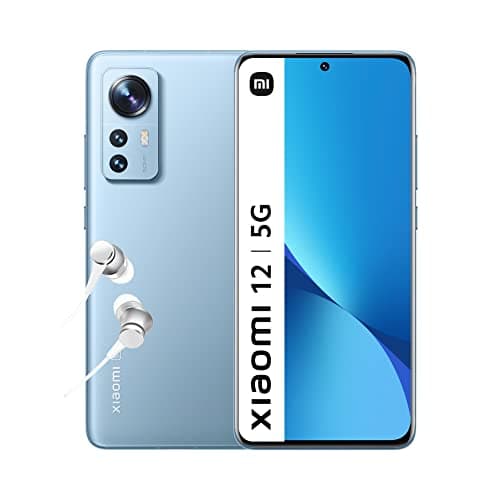 Image of Xiaomi MZB0ACHEN 12, Smartphone, 6.28” 120Hz Amoled Display, Snapdragon 8 Gen 1, 50MP+13MP+5MP Triple Camera, 4500mAh, Blue, 8 + 256GB