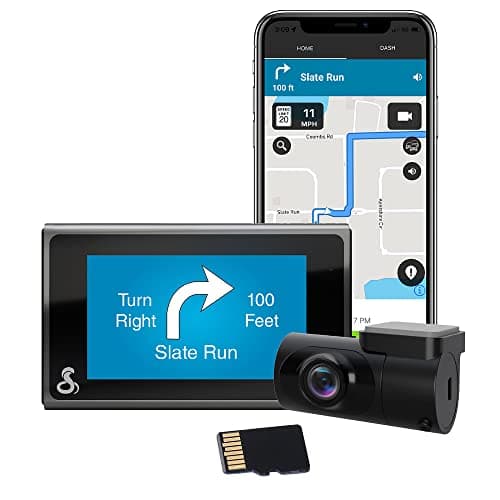 Image of Cobra SC400D Dash Cam + Rear Cam–4K Resolution, Alexa, 3-Camera Capable, Real-Time Driver Alerts, Heads-Up Navigation, Emergency Mayday, Drive Smarter App, 3"Touchscreen, Wi-Fi & GPS, 32GB SDCard Incl