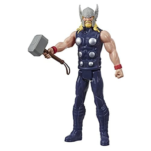 Image of Marvel Avengers Titan Hero Series Blast Gear Thor Action Figure, 30-Cm Toy, Inspired By The Marvel Universe, For Kids Ages 4 And Up, multicolor