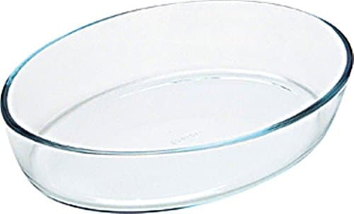 Image of Pyrex 346B000 Glass Oval Roaster, 35x24 centimetre