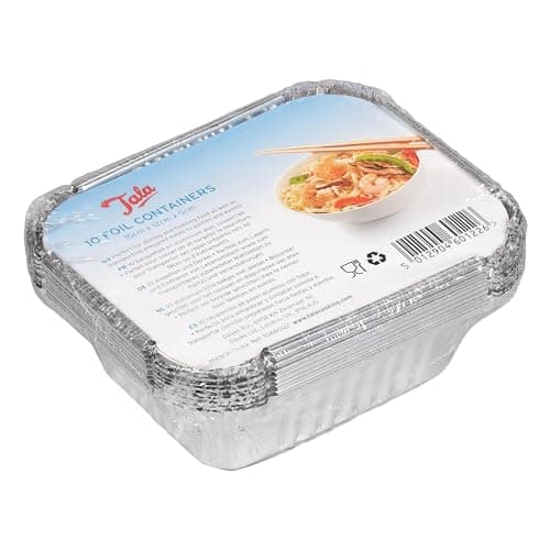 Image of Tala 10A60122 Foil Container with Lids Silver