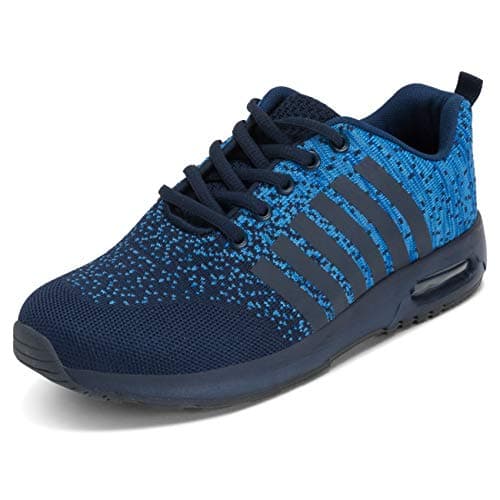 Image of Get Fit Womens Running Fitness Walking Outdoor Lightweight Air Bubble Comfort Trainers - Navy - UK5/EU38 - BS0302