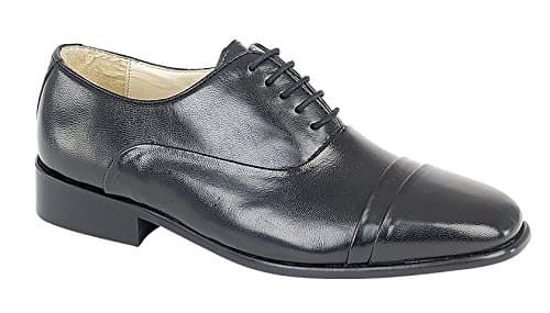 Image of MONTECATINI Folded Cap Oxford Tie Leather Quarter Lining & Full Leather Sock Mens UK 9