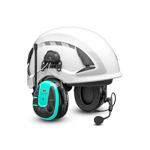 Image of 3M PELTOR WS ALERT XP+ FM Radio Headset, RDS, App Support, Helmet Attached, MultiPoint Bluetooth, OTA, MRX21P3E2WS7
