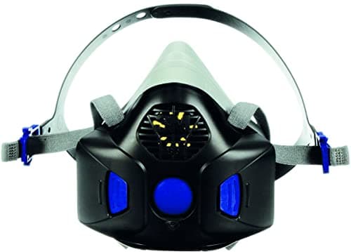Image of 3M Secure Click Half Mask Reusable Respirator, Speaking Diaphragm, Medium, HF-802SD
