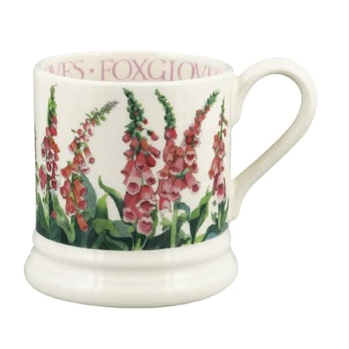 Image of Emma Bridgewater Foxgloves 1/2 Pint Mug