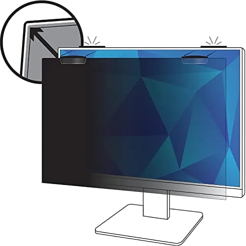 Image of 3M Privacy Filter for 24in Full Screen Monitor COMPLY Magnetic Attach, 16:9, PF240W9EM