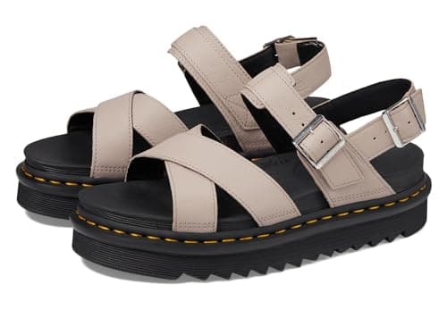 Image of Dr. Martens Women's Voss Ii Sandal, Vintage Taupe Pisa, 5 UK