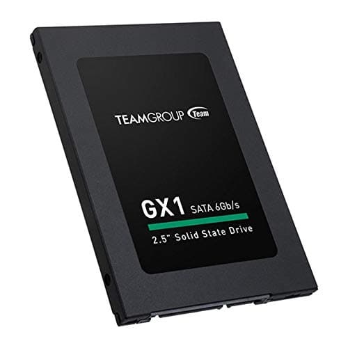 Image of Team Group T253X1240G0C101 SSD GX1 Series Internal Solid State Drive 240GB SSD Disk 2.5 Inch SATA III 6.0 Gb/s Read 500MB/s Write 400MB/s