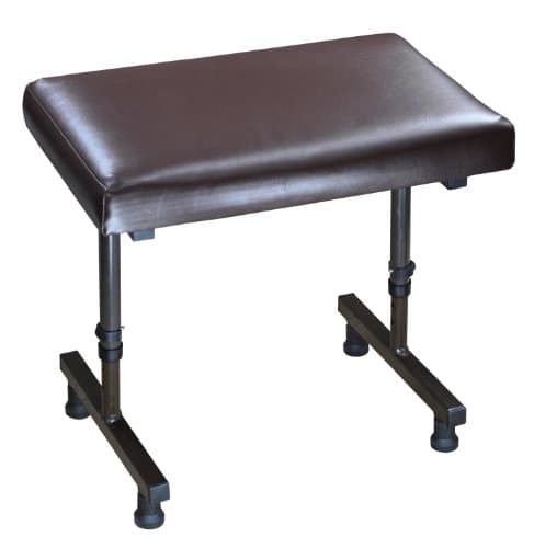 Image of Aidapt Height Adjustable Leg Rest Stool With Anti Slip Feet and Easy Clean Material For Elderly and Users With Limited Mobility Aid