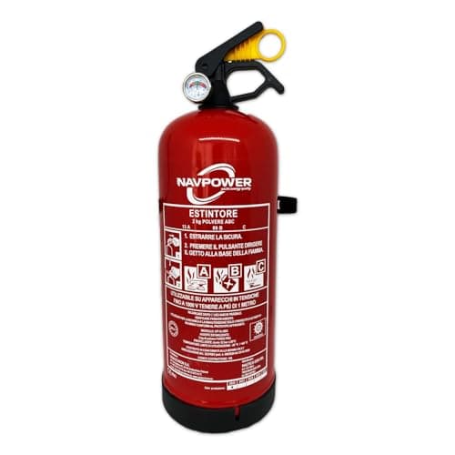 Image of ABC 1 kg Powder Fire Extinguisher Approved Rina and Med