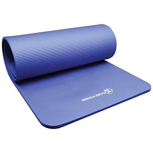 Image of Fitness Mad Core Fitness Mat, Thick NBR Exercise Mat, 182cm x 58cm x 15mm