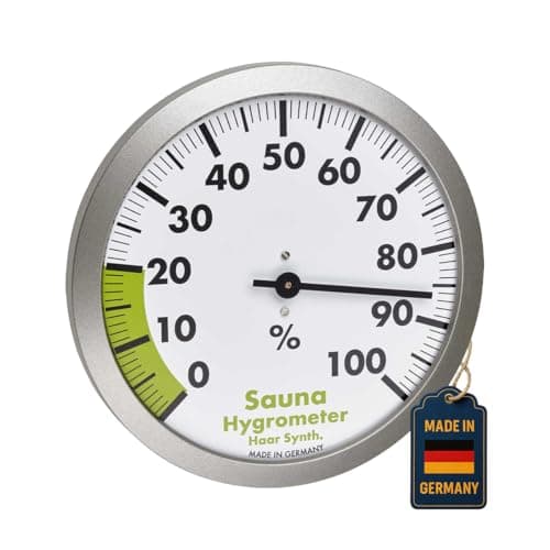 Image of TFA Dostmann Analog Sauna Hygrometer Heat Resistant Humidity Measure L120xW37xH120mm
